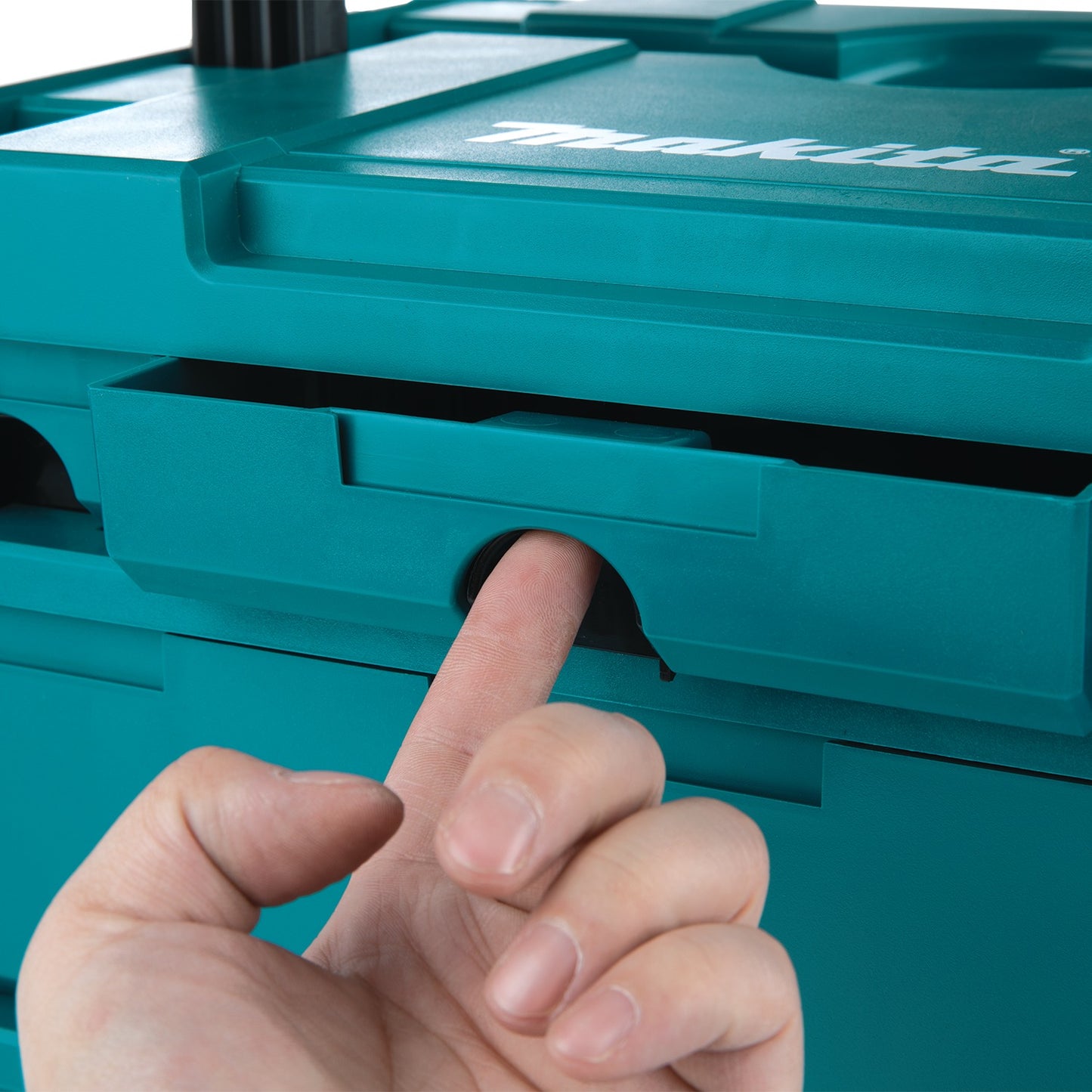 Makita P-84349 MAKPAC 5 Drawer Interlocking Case, 12‑1/2" x 15‑1/2" x 11‑5/8"