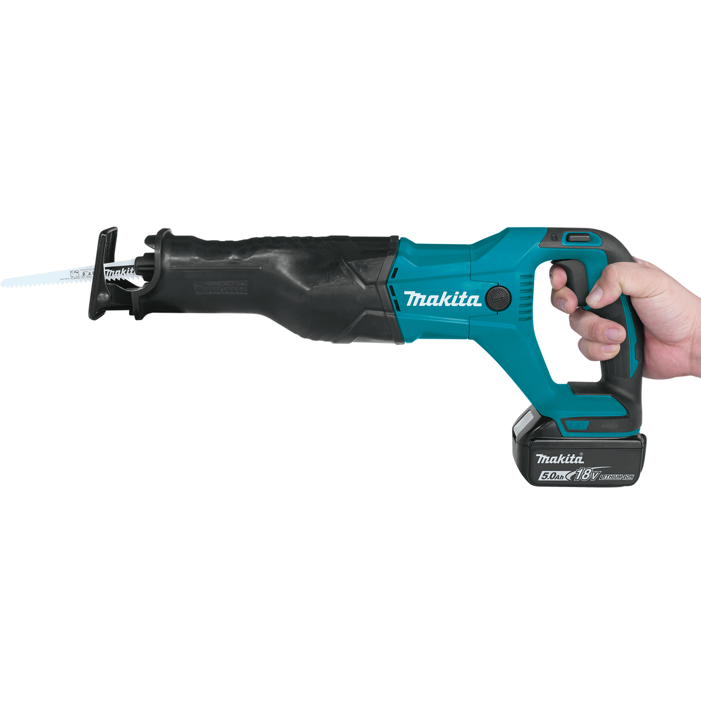 Makita XRJ04T 18V LXT® Lithium‑Ion Cordless Recipro Saw Kit (5.0Ah)