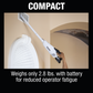 Makita XLC05R1WX4 18V LXT® Lithium‑ion Compact Brushless Cordless 3‑Speed Vacuum Kit, w/ Push Button and Dust Bag (2.0Ah)