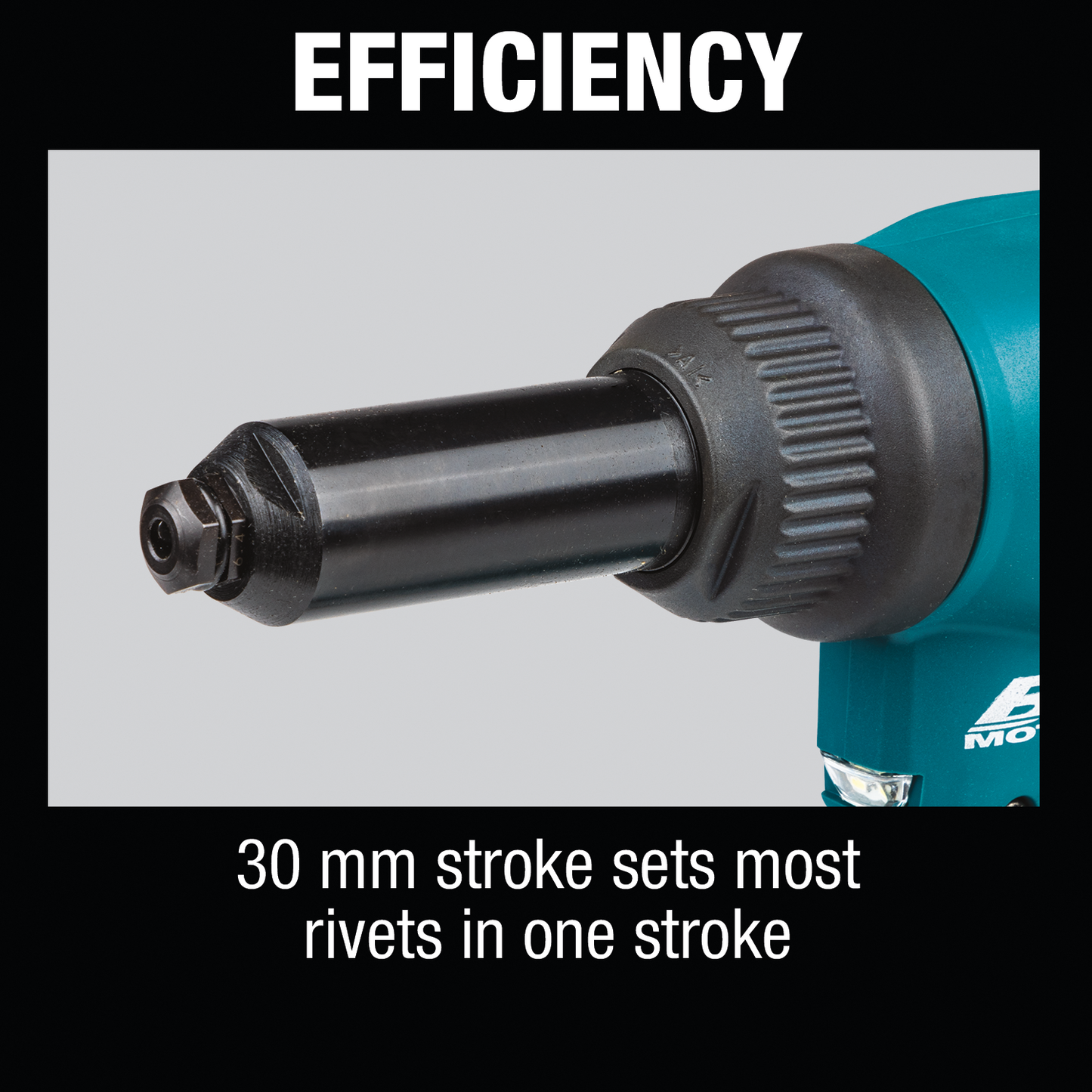 Makita XVR02Z 18V LXT® Lithium‑Ion Brushless Cordless Rivet Tool, Tool Only