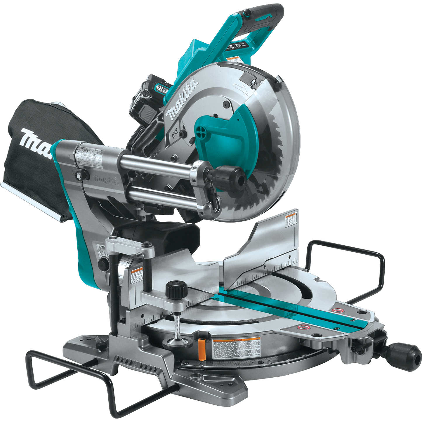 Makita GSL03M1 40V max XGT® Brushless Cordless 10" Dual‑Bevel Sliding Compound Miter Saw Kit, AWS® Capable (4.0Ah)