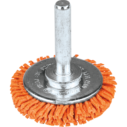 Makita D-70546 1‑1/2" Nylon Wheel Brush, Coarse, 80 Grit