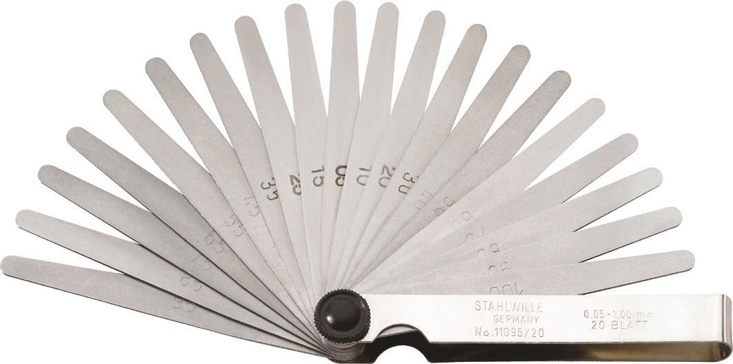 Stahlwille 74240002 11095/20 PRAEZISIONS-FUEHLERLEHREN Precision Feeler Gauges