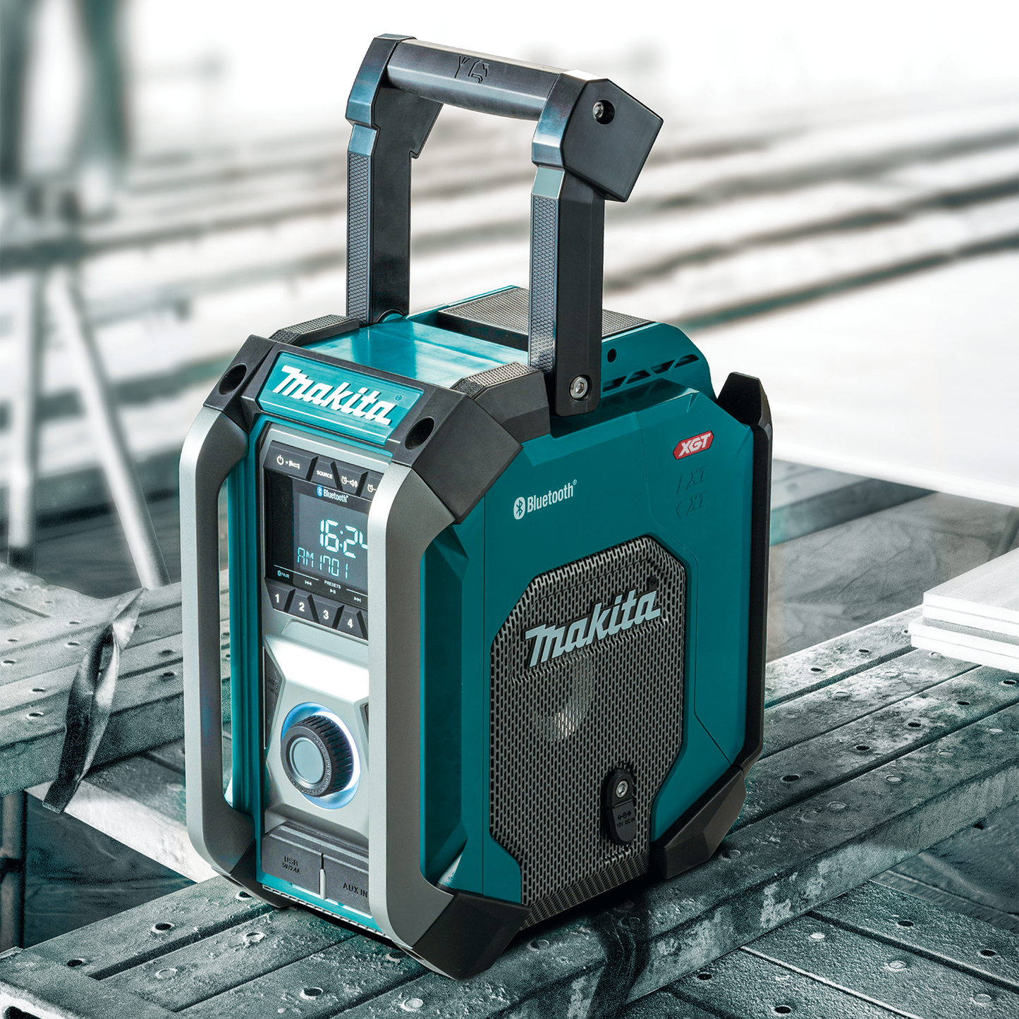 Makita GRM03 40V max XGT® Cordless/Corded Bluetooth® Job Site Radio, Tool Only