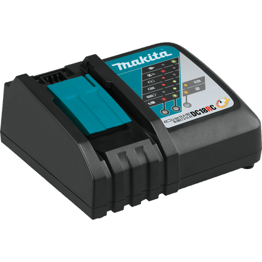 Makita DC18RC 18V LXT® Lithium‑Ion Rapid Optimum Charger