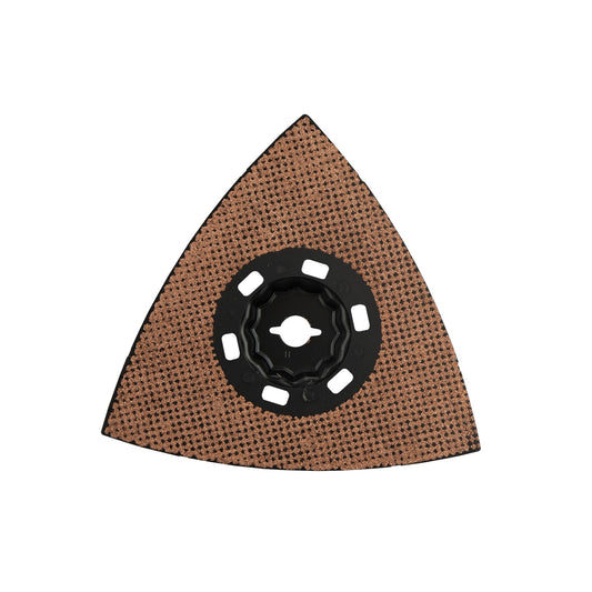 Makita E-08660 StarlockMax® Oscillating Multi‑Tool 4‑1/2" Tungsten Carbide 100 Grit Delta Triangle Sanding Pad