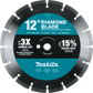 Makita E-02521 12" Diamond Blade, Segmented, General Purpose