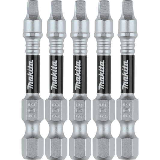 Makita E-00957 Impact XPS® #3 Square 2" Power Bit, 5/pk