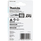 Makita E-00941 Impact XPS® #2 Square 2" Power Bit, 5/pk