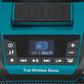 Makita XRM11 18V LXT® / 12V max CXT® Lithium‑Ion Cordless/Corded Bluetooth® Job Site Speaker, Tool Only
