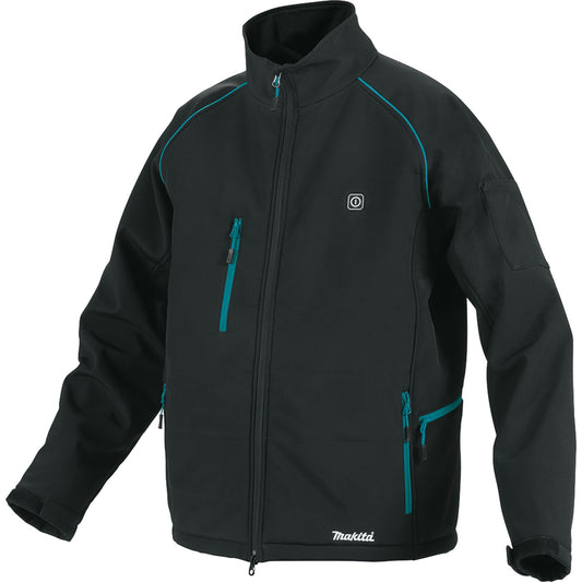 Makita DCJ205Z2XL 18V LXT® Lithium‑Ion Cordless Heated Jacket, Jacket Only (Black, 2XL)