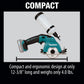 Makita CC02Z 12V max CXT® Lithium‑Ion Cordless 3‑3/8" Tile/Glass Saw, Tool Only