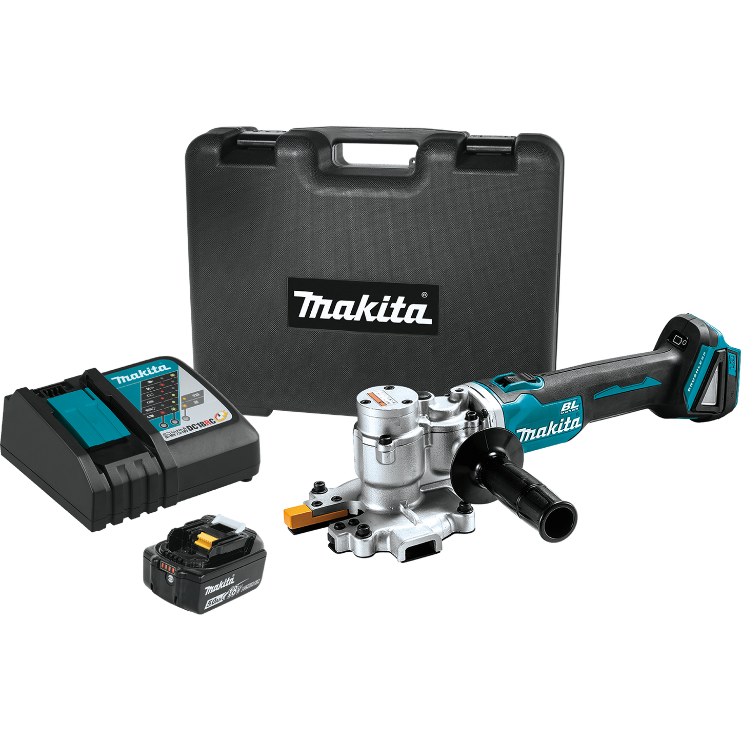 Makita XCS06T1 18V LXT® Lithium‑Ion Brushless Cordless Steel Rod Flush‑Cutter Kit (5.0Ah)