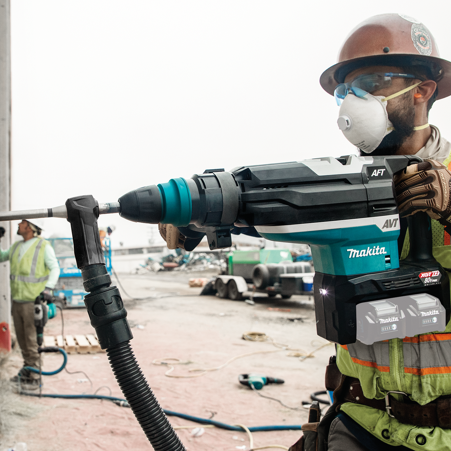 Makita GRH06Z 80V max (40V max X2) XGT® Brushless 2" SDS‑MAX AVT® Rotary Hammer, AFT®, AWS® Capable, Tool Only