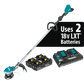 Makita XRU15PT1 36V (18V X2) LXT® Brushless String Trimmer Kit with 4 Batteries (5.0Ah)