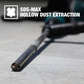 Makita B-63943 Vacuum Attachment, SDS‑MAX Dust Extraction Drill Bits