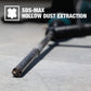 Makita B-63862 3/4" x 24" SDS‑Max Dust Extraction Drill Bit