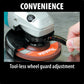 Makita 9564CV 4‑1/2" SJS™ High‑Power Angle Grinder
