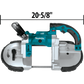 Makita XBP02Z 18V LXT® Lithium‑Ion Cordless Portable Band Saw, Tool Only