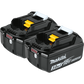 Makita BL1830B-2 18V LXT® Lithium‑Ion 3.0Ah Battery, 2/pk