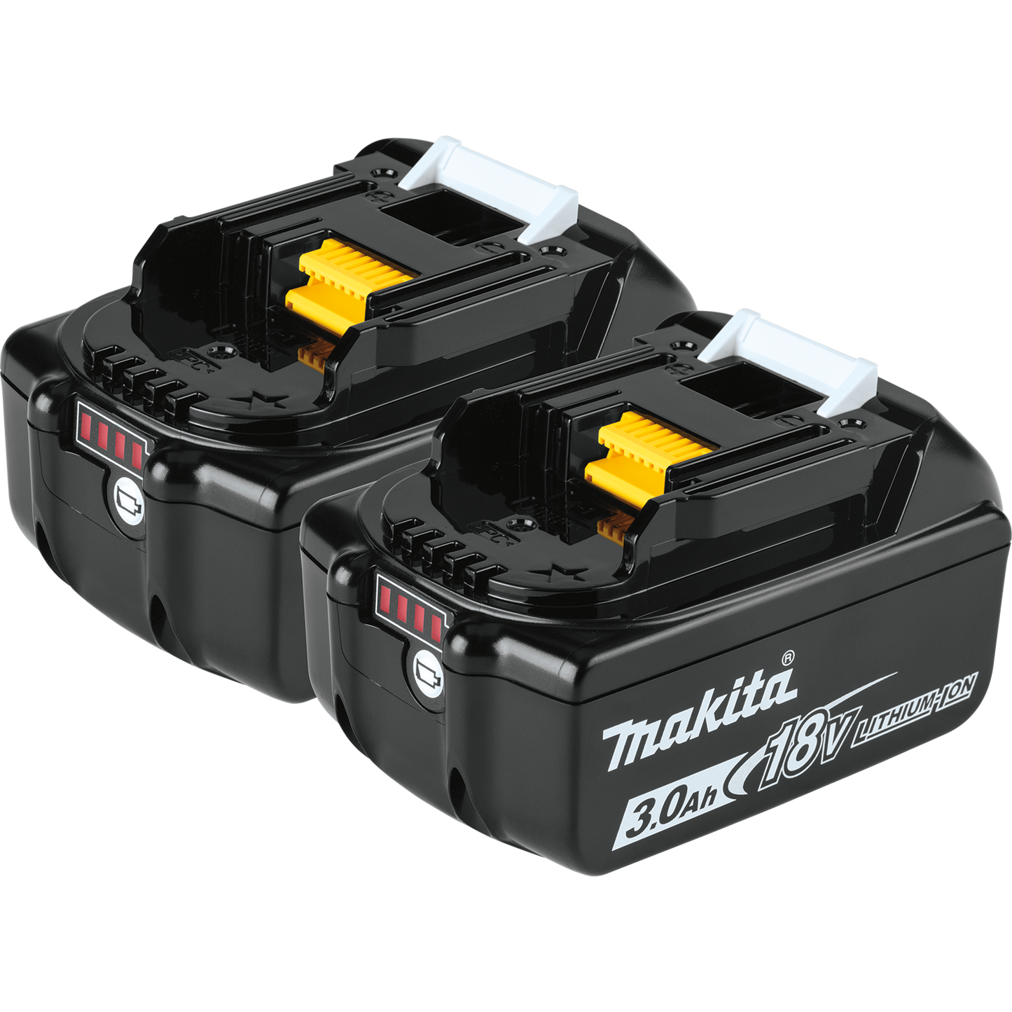 Makita BL1830B-2 18V LXT® Lithium‑Ion 3.0Ah Battery, 2/pk