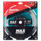 Makita E-12033 12" 63T Carbide‑Tipped Max Efficiency Saw Blade, Metal/General Purpose