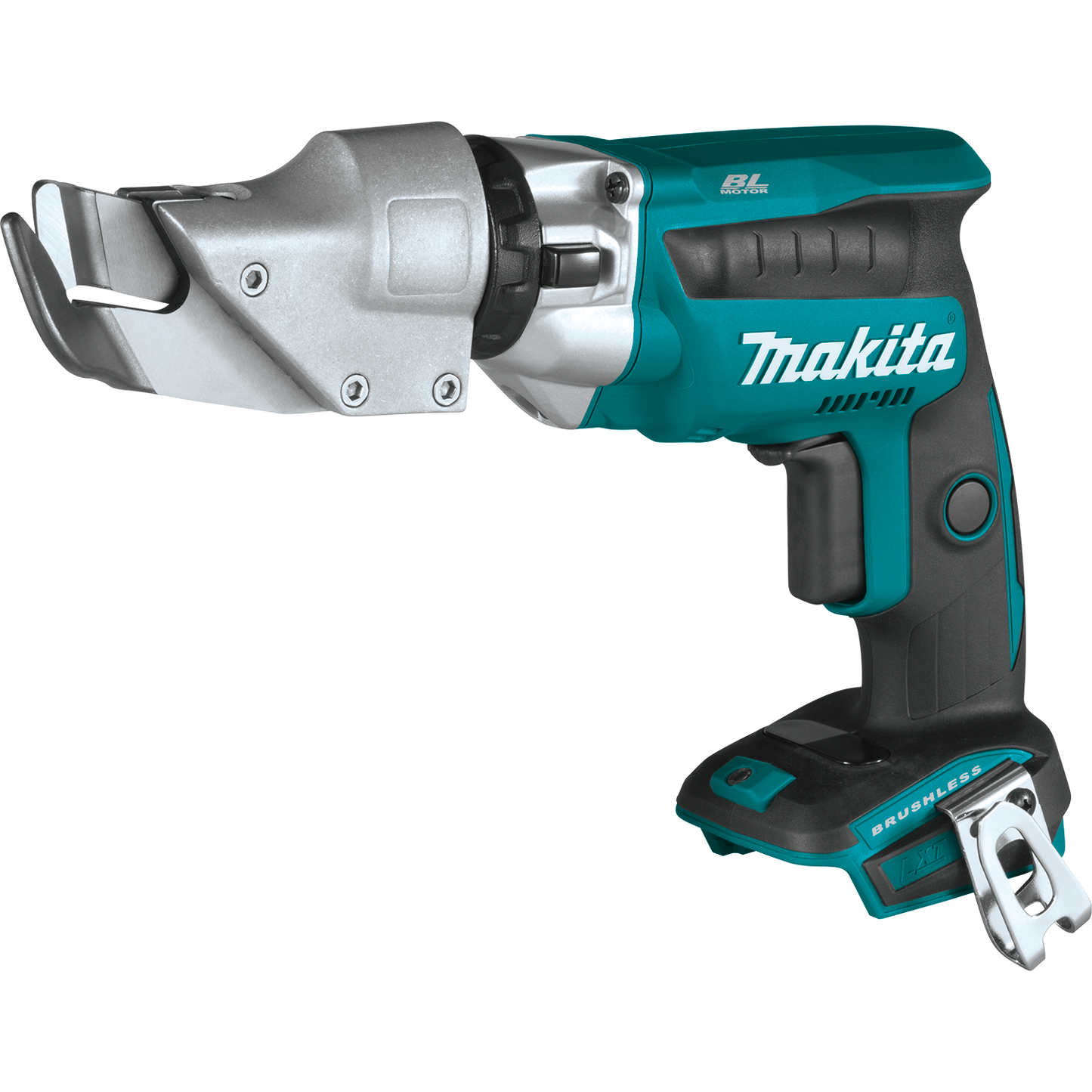 Makita XSJ04Z 18V LXT® Lithium‑Ion Brushless Cordless 18 Gauge Offset Shear, Tool Only