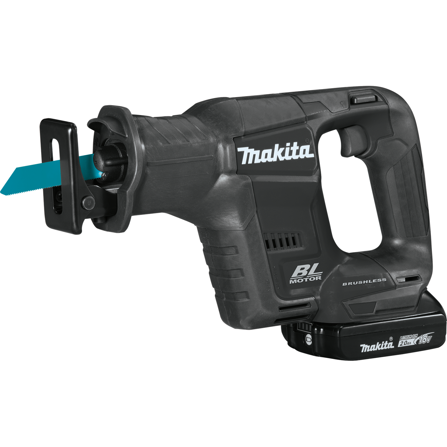 Makita XRJ07R1B 18V LXT® Lithium‑Ion Sub‑Compact Brushless Cordless Recipro Saw Kit (2.0Ah)