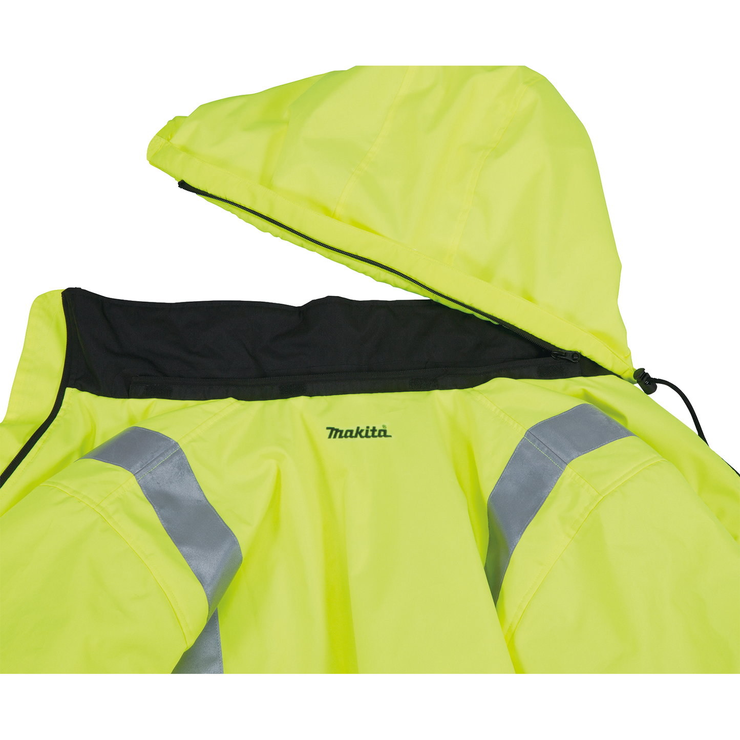 Makita DCJ206ZL 18V LXT® Lithium‑Ion Cordless High Visibility Heated Jacket, Jacket Only (L)