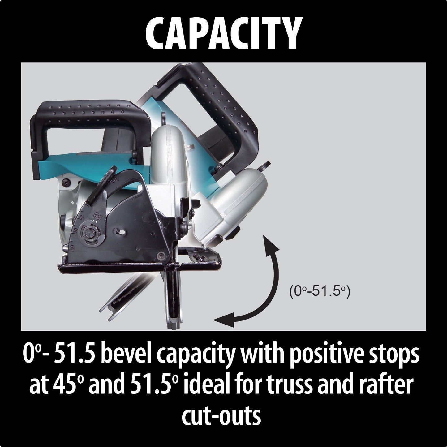 Makita 5477NB 7‑1/4" Hypoid Saw