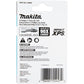 Makita E-00929 Impact XPS® #3 Phillips 2" Power Bit, 5/pk