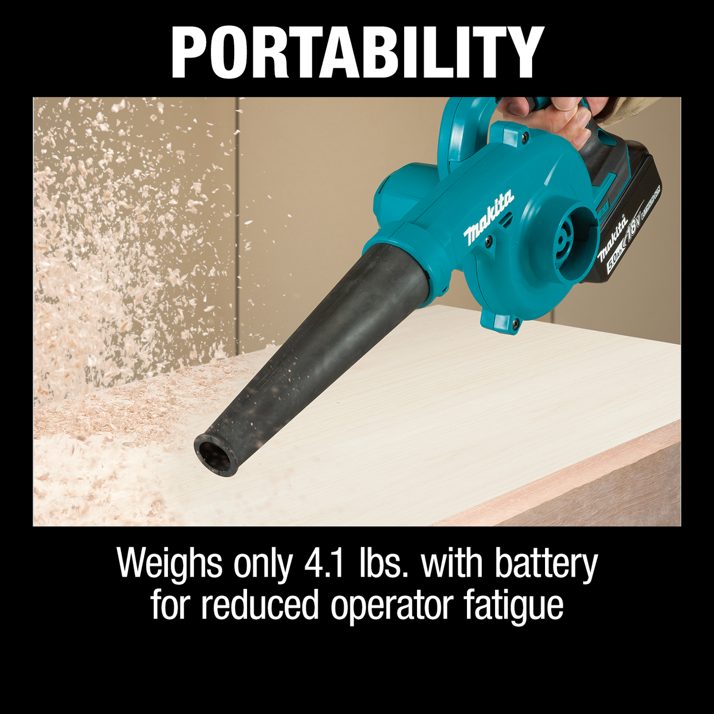 Makita XBU05ST1 18V LXT® Lithium‑Ion Cordless Blower Kit (5.0Ah)