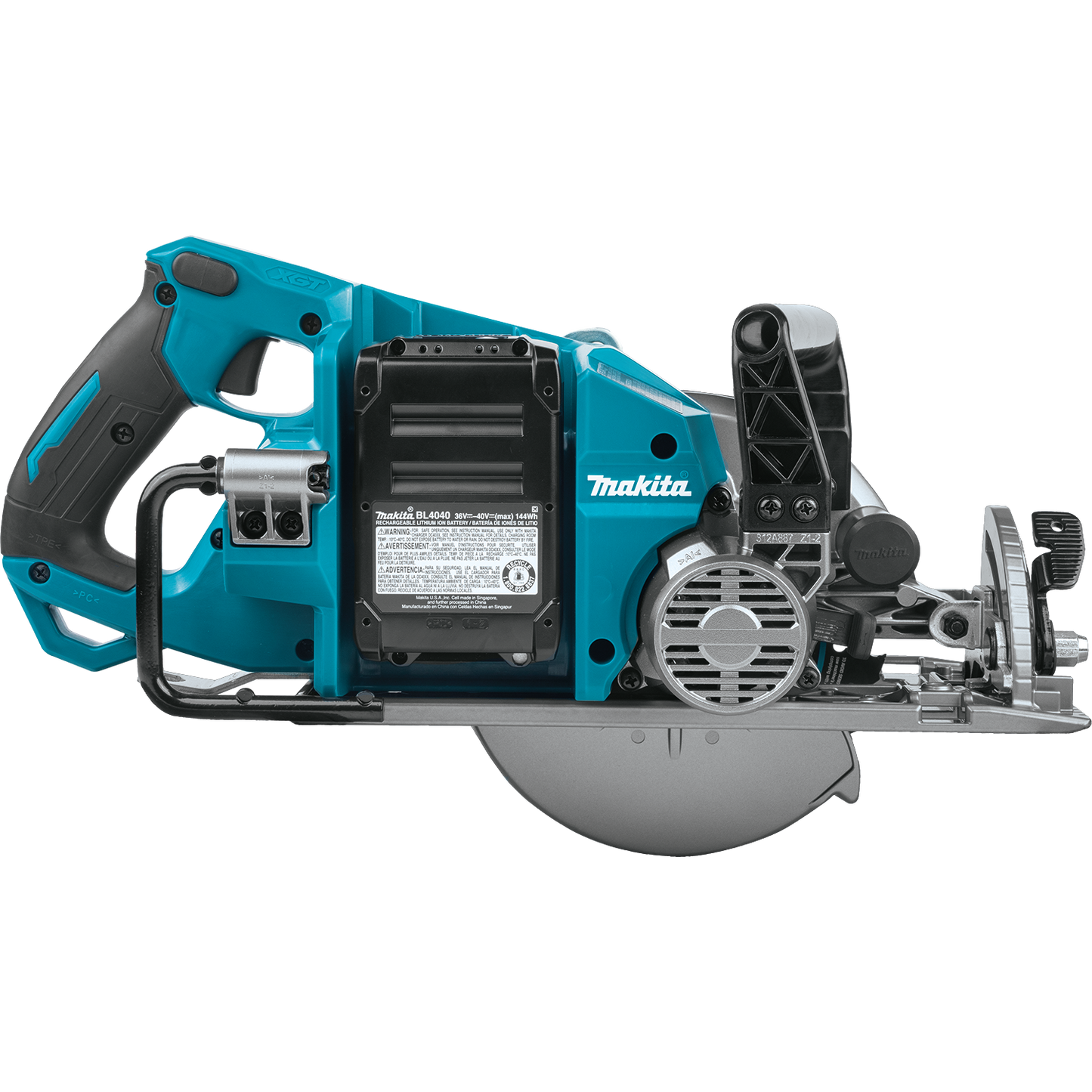 Makita GSR01M1 40V max XGT® Brushless Cordless Rear Handle 7‑1/4” Circular Saw Kit (4.0Ah)