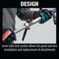Makita XUX01ZM5 36V (18V X2) LXT® Brushless Couple Shaft Power Head with String Trimmer Attachment, Tool Only