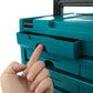 Makita P-84333 MAKPAC 6 Drawer Interlocking Case, 8‑1/2" x 15‑1/2" x 11‑5/8"