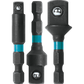 Makita A-97673 ImpactX™ 3 Pc. 2″ Socket Adapter Set