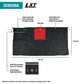 Makita DCB200A 18V LXT® Lithium‑Ion Cordless Heated Blanket, Blanket Only