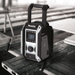 Makita XRM09B 18V LXT® / 12V max CXT® Lithium‑Ion Cordless/Corded Bluetooth® Job Site Radio, Tool Only