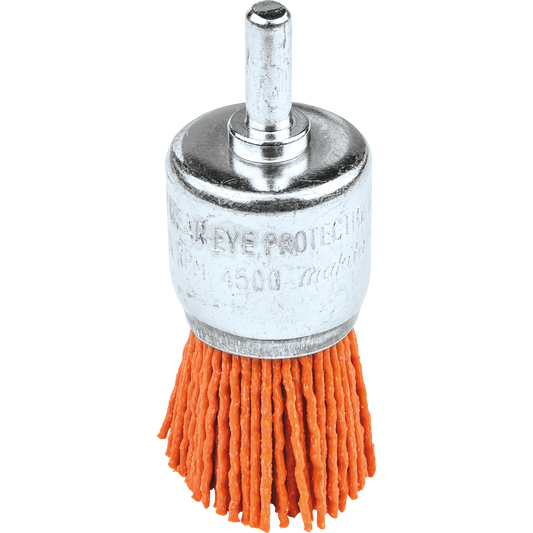 Makita D-70708 1‑1/4" Nylon End Brush, Coarse, 80 Grit
