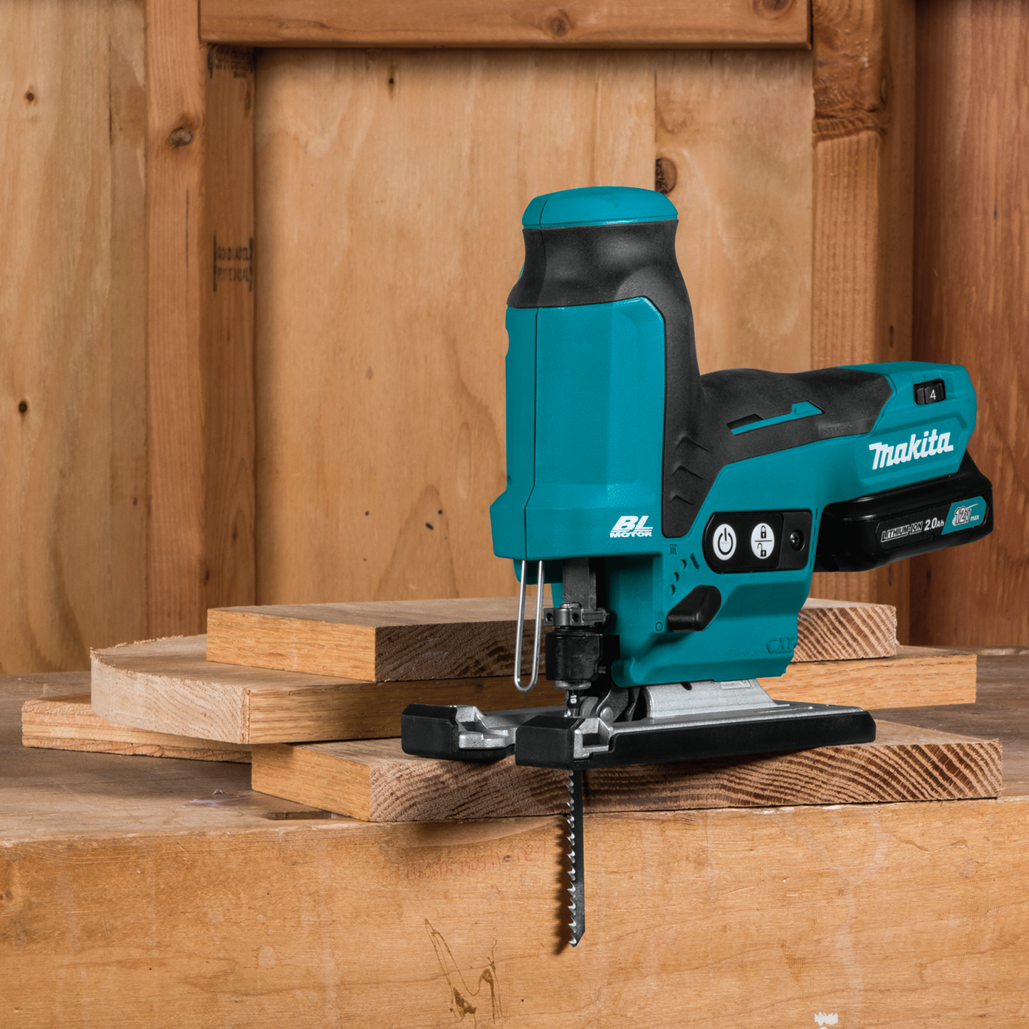 Makita VJ05R1J 12V max CXT® Lithium‑Ion Brushless Cordless Barrel Grip Jig Saw Kit (2.0Ah)