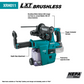 Makita XRH011TWX 18V LXT® Lithium‑Ion Brushless Cordless 1" SDS‑PLUS Rotary Hammer Kit, w/ HEPA Dust Extractor Attachment (5.0Ah)