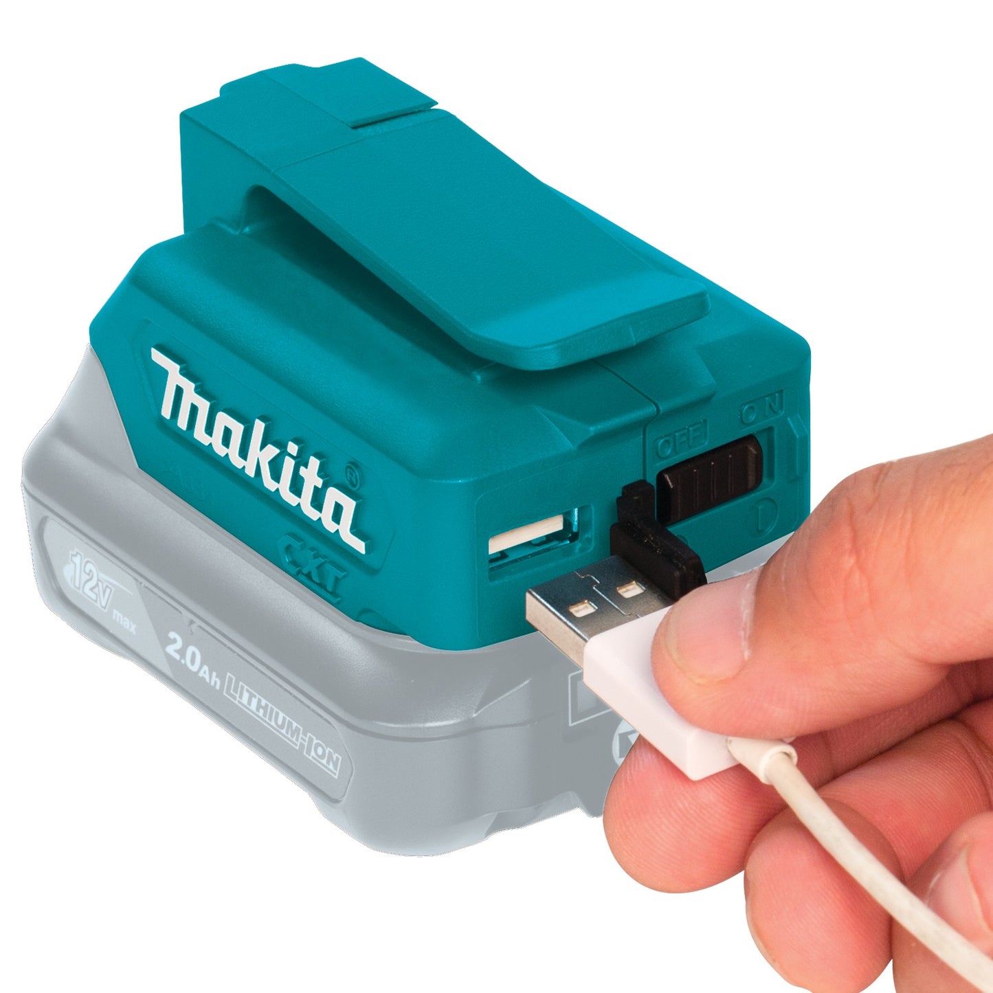 Makita ADP06 12V max CXT® Lithium‑Ion Cordless Power Source, Power Source Only