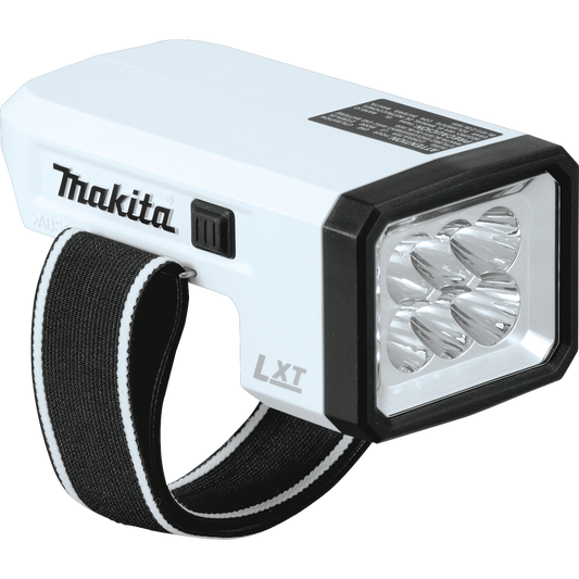 Makita DML186W 18V LXT® Lithium‑Ion Compact Cordless L.E.D. Flashlight, Flashlight Only