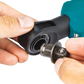Makita XRW01Z 18V LXT® Lithium‑Ion Cordless 3/8" / 1/4" Sq. Drive Ratchet, Tool Only