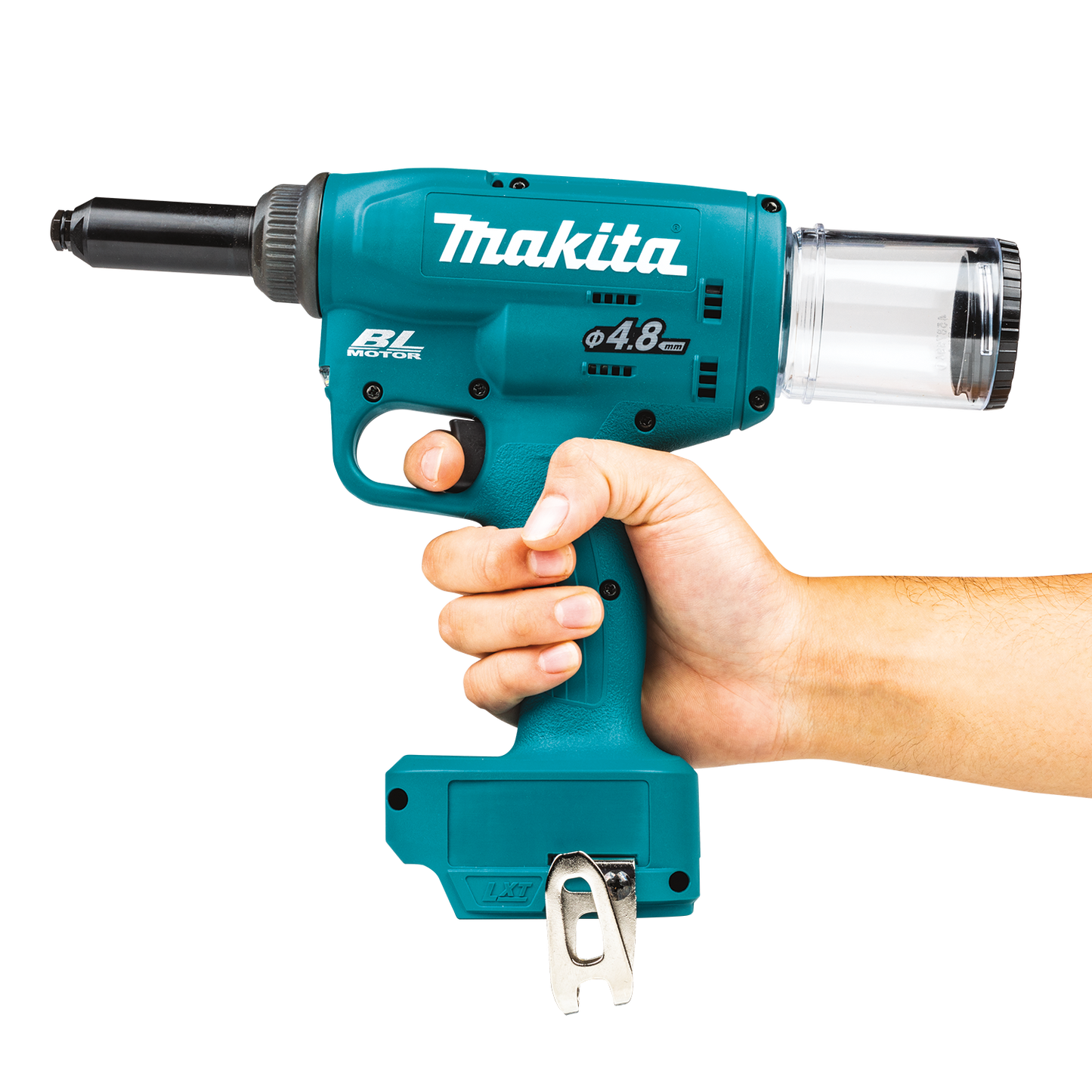 Makita XVR01Z 18V LXT® Lithium‑Ion Brushless Cordless Rivet Tool, Tool Only