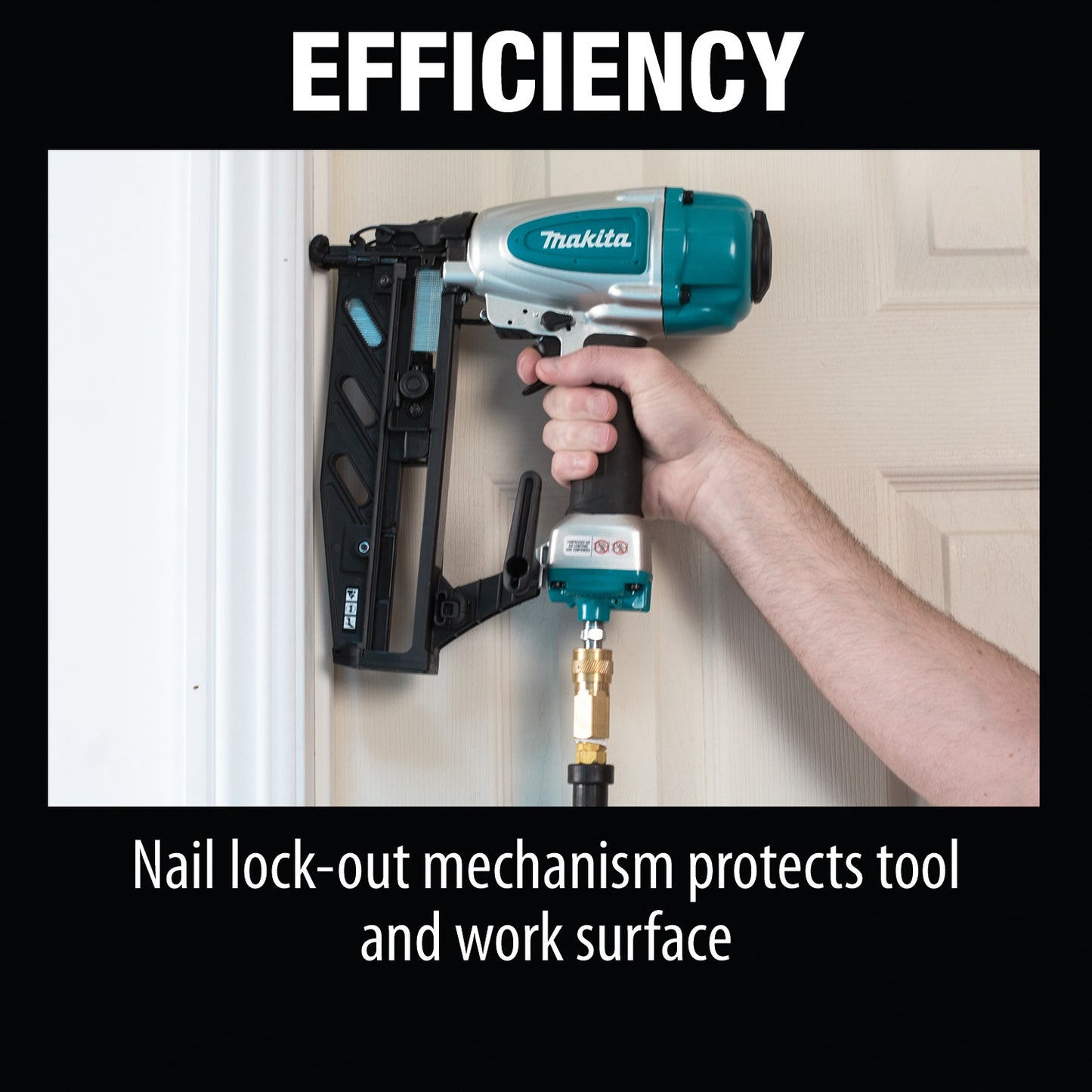 Makita AF601 16 Gauge, 2‑1/2" Straight Finish Nailer