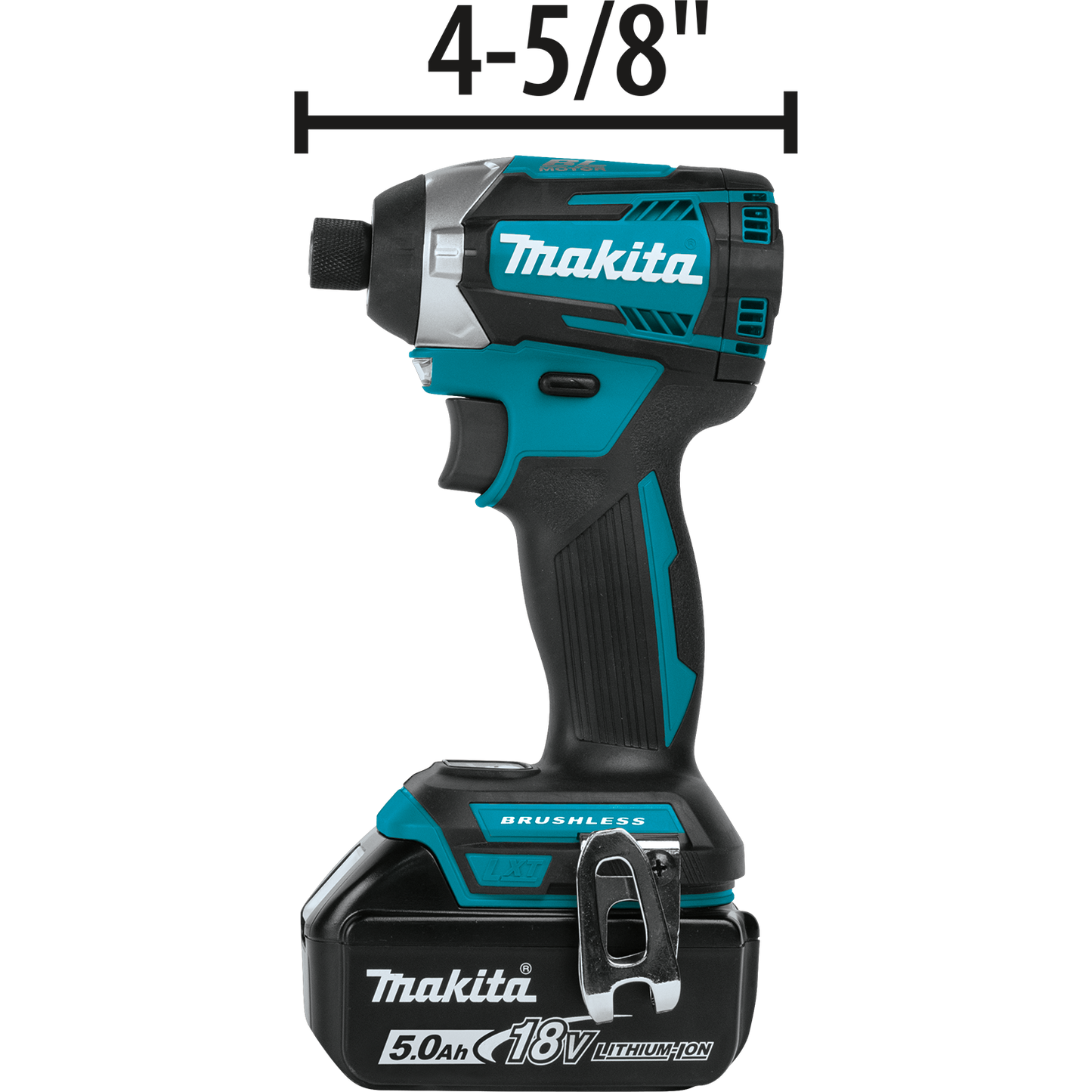 Makita XDT14T 18V LXT® Lithium‑Ion Brushless Cordless Quick‑Shift Mode™ 3‑Speed Impact Driver Kit (5.0Ah)