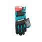 Makita T-04210 100% Genuine Leather‑Palm Performance Gloves (Medium)