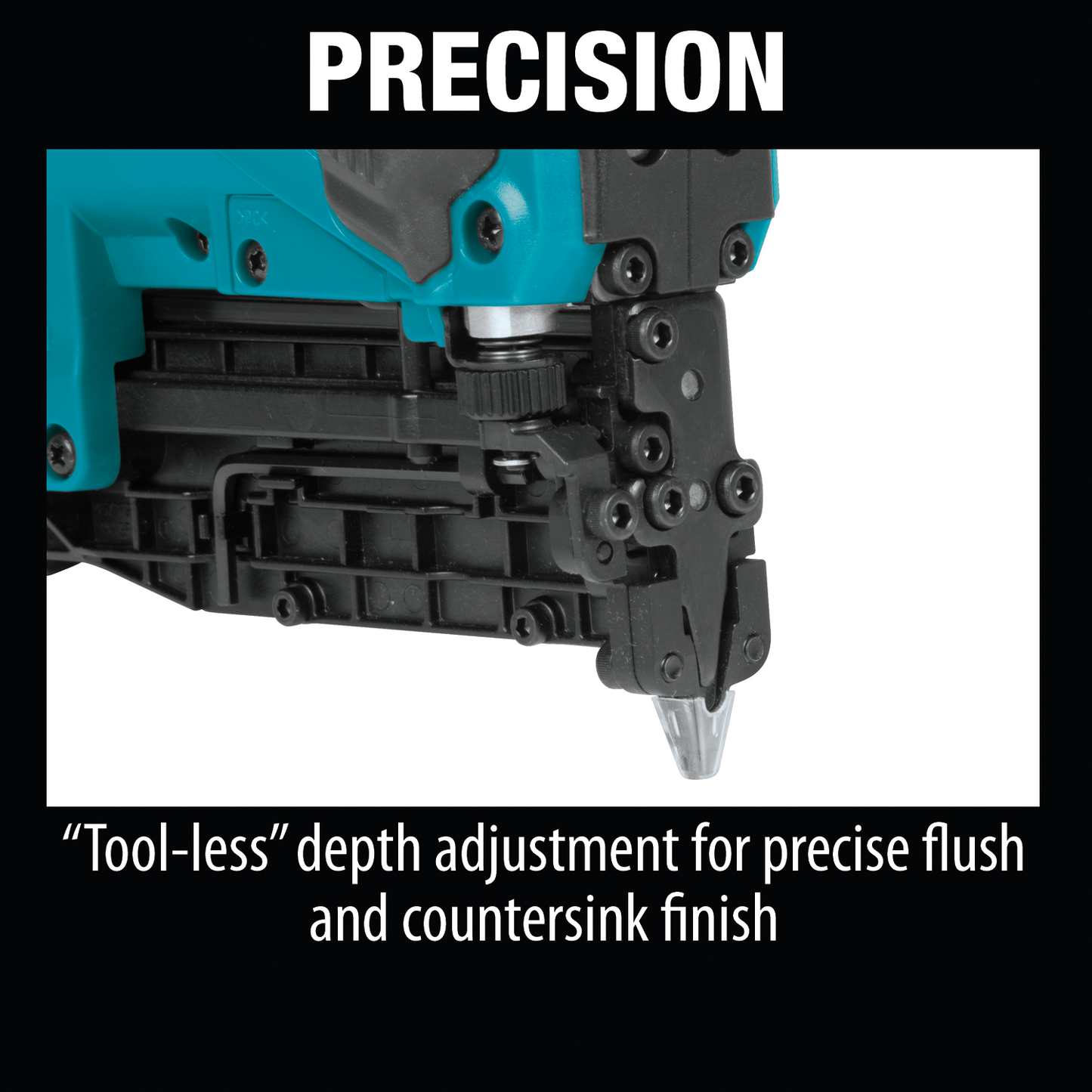 Makita TP03Z 12V max CXT® Lithium‑Ion Cordless Pin Nailer, 23 Ga., Tool Only