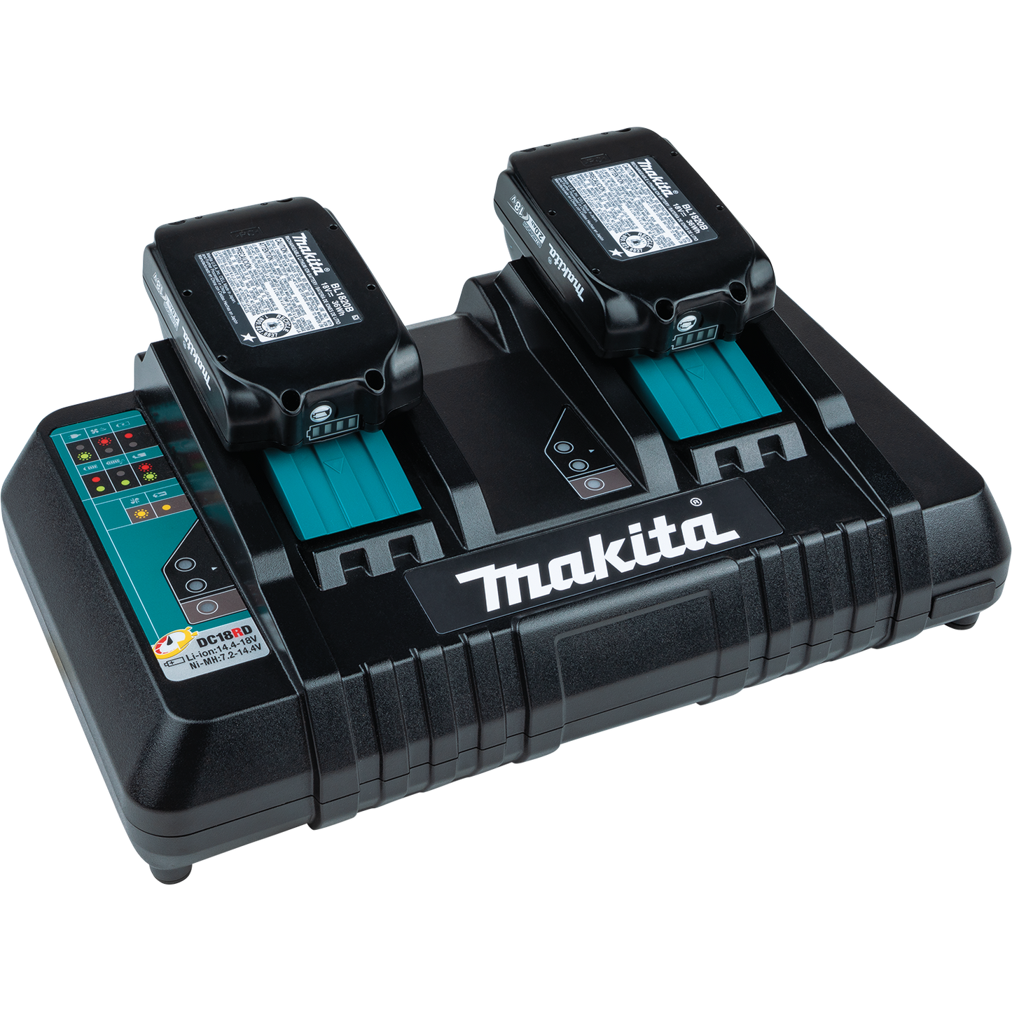 Makita DC18RD 18V LXT® Lithium‑Ion Dual Port Rapid Optimum Charger